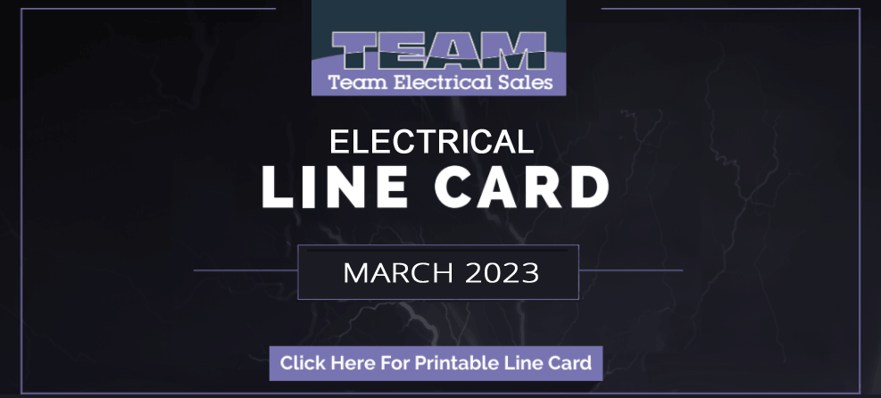 Team Electrical Line Card
