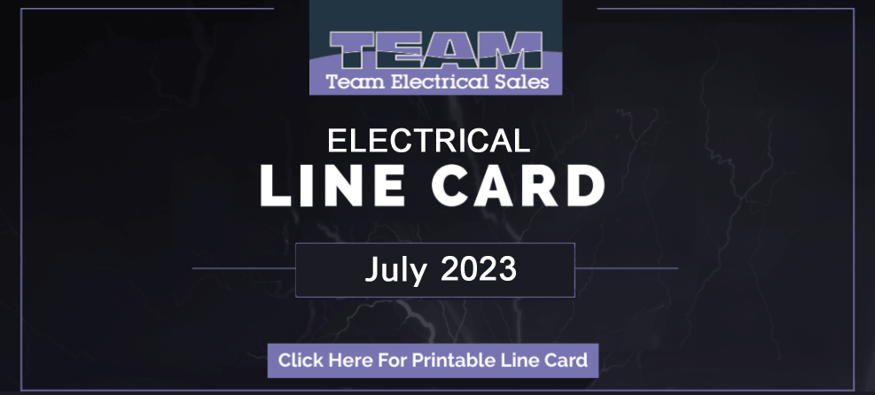 Team Electrical Line Card
